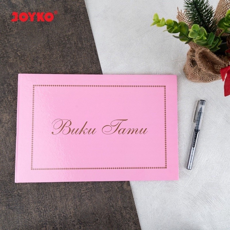 Joyko GB-2030-5 หนังสือเยี่ยมรายการเชิญสีชมพู