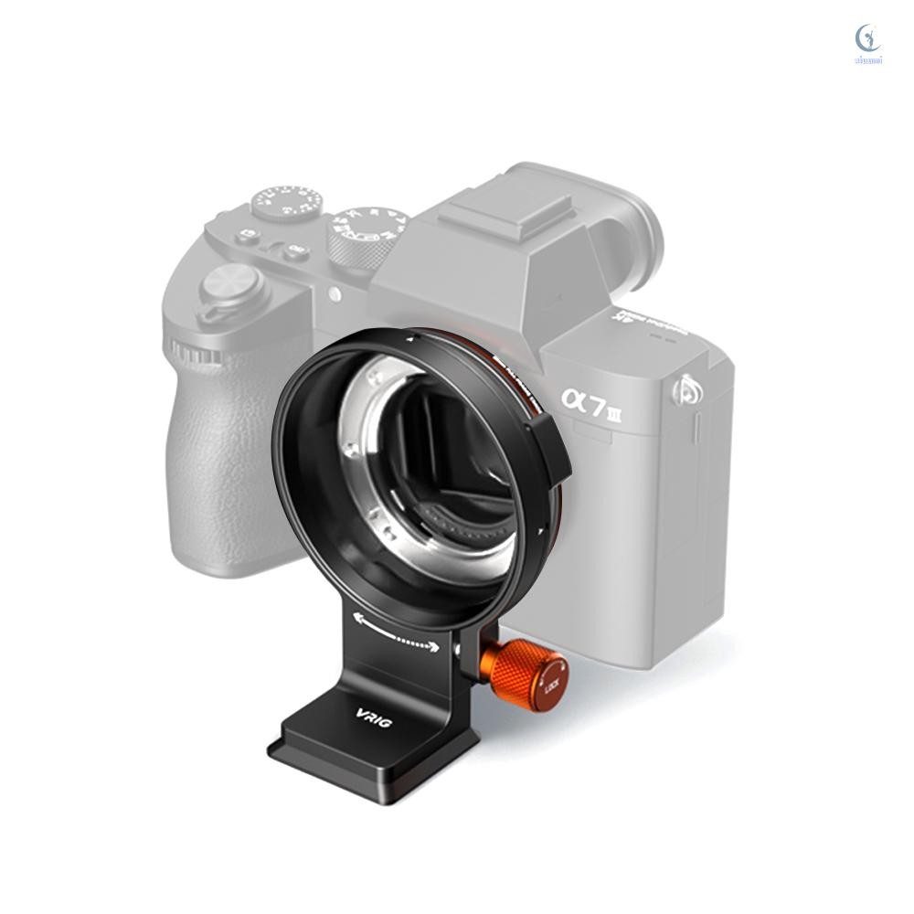 Vrig 65.6 มม.หมุนได้ขาตั้งกล้องแหวนเลนส์คอเท้าแผ่น Quick Release 1/4in & 3/8in รูเกลียวเข้ากันได้กับ