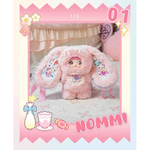 【OMG】 nommi blind box nommi 400% nommi keychain nommi nimmo Sweet Tea Rabbit Special Edition 400% No