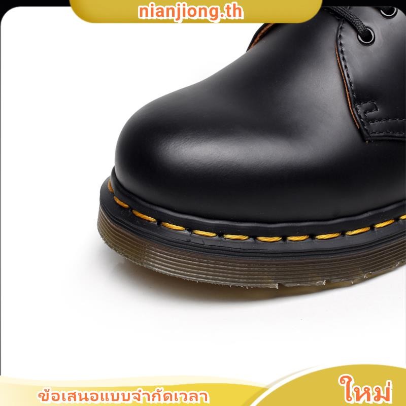 Dr.martens dormant Martin 1461 รองเท้าบูทมาร์ติน ข้อสั้น แบบหนัง คลาสสิก 3 รู สําหรับผู้ชาย และผู้หญิง XPDN