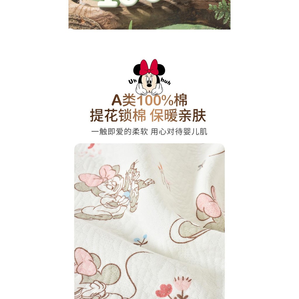 ดิสนีย์ กล่องของขวัญเด็กทารกแรกเกิดเสื้อผ้าฤดูใบไม้ร่วงฤดูหนาวผ้าฝ้ายแท้ทารกแรกเกิดเต็มเดือนของขวัญเดือนตุลาคมมีนาคม - รูปที่ 5