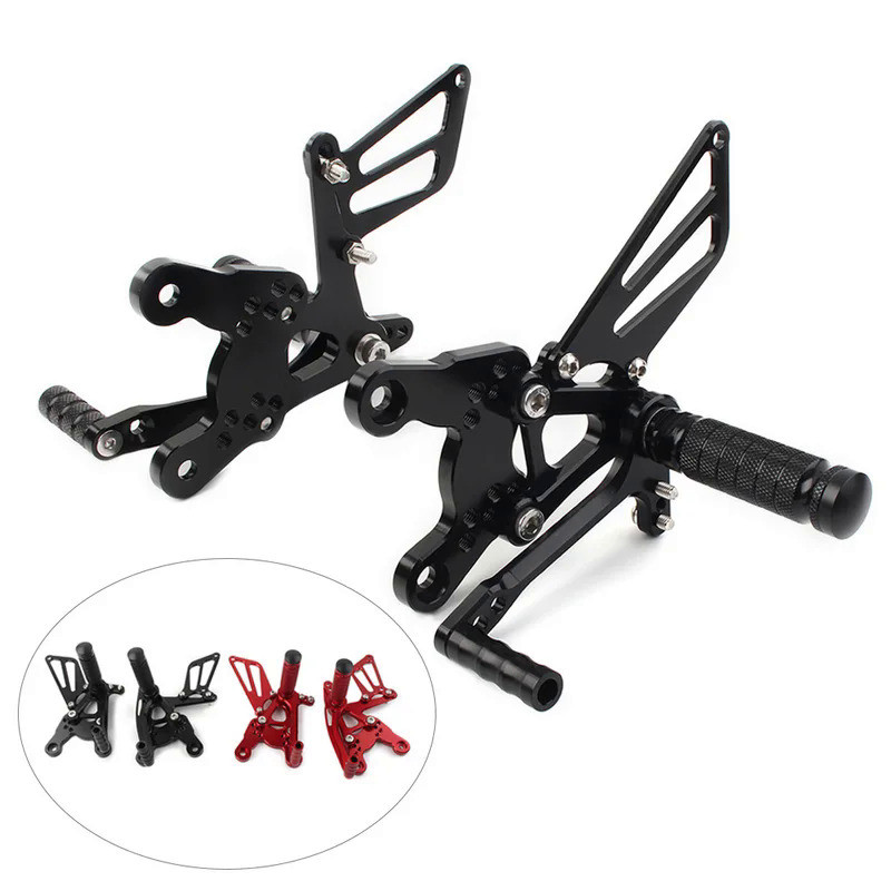 Mo Motorbike CNC Rearsets Footpegs Rear Set Pedal For Honda CBR400RR NC29 1993-1999 1994 1995 1996 1