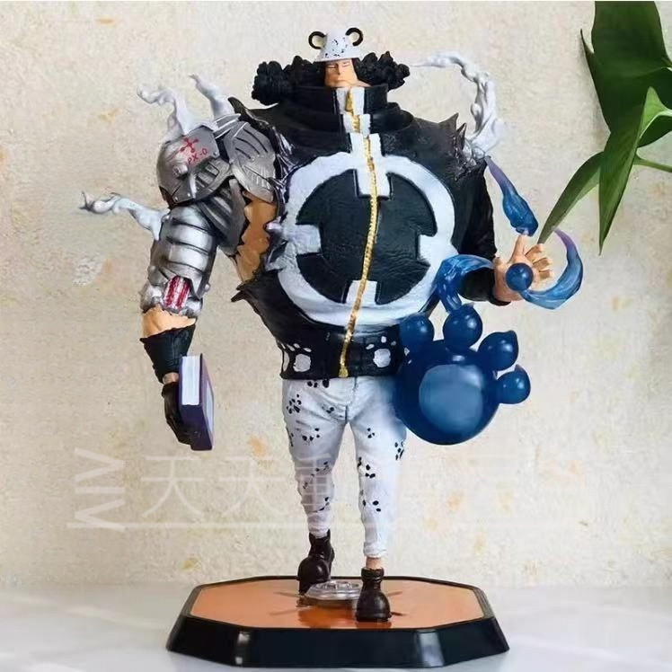 ฟรี One Piece Model Meteor Studio King Xia Qiwuhai Basolomu Big Bear Tyrannar Bear Peace Tyrannist ตุ๊กตาของขวัญกล่อง