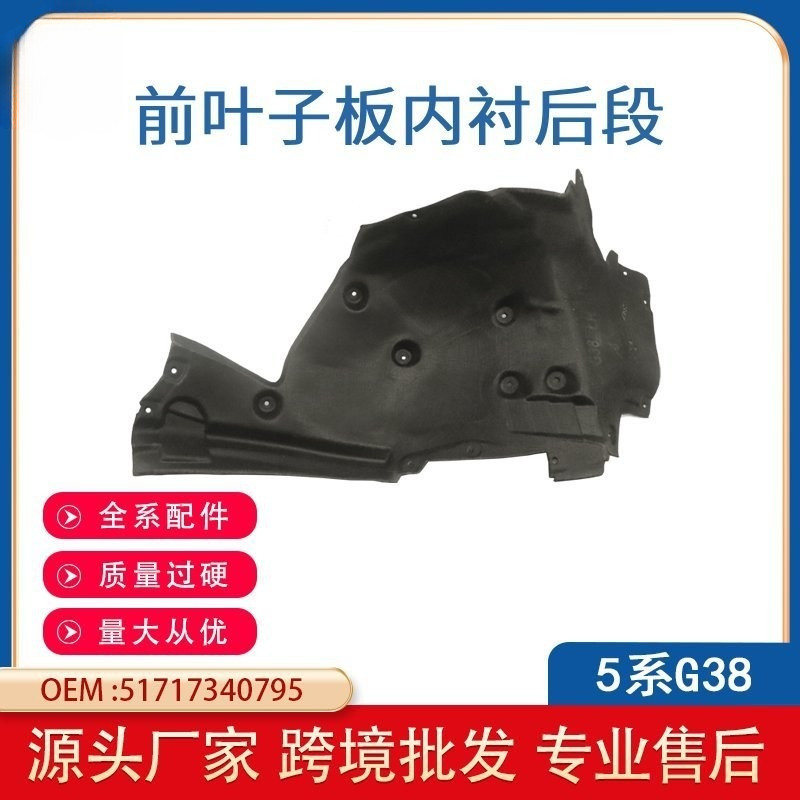 Xf เหมาะสําหรับ BMW 5 Series G30 G31 G38 บังโคลนหน้าซับบังโคลนหลังฝาครอบล้อ Fender