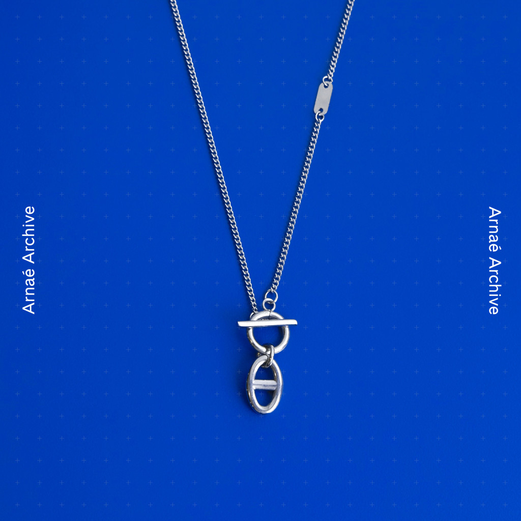 Arnaé Archive Voyager Toggle Necklace Unisex Premium Stainless Steel Anti-Rust Necklace