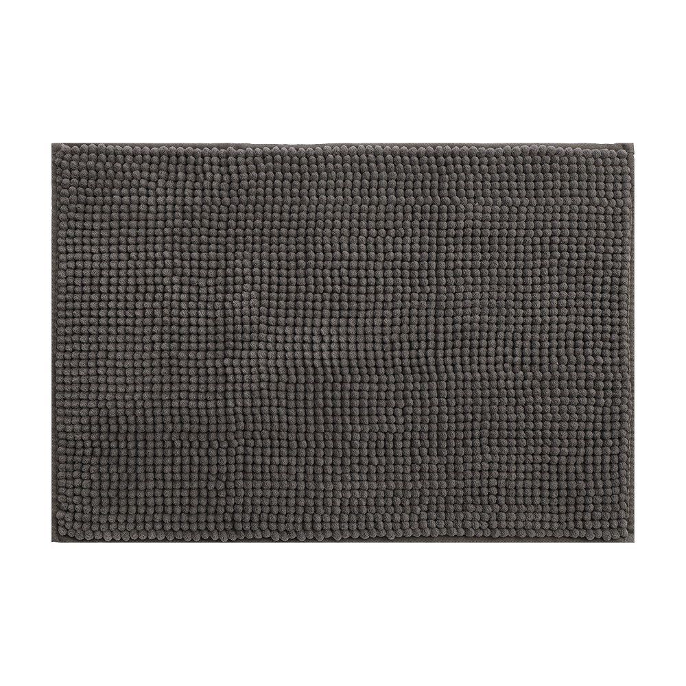 INDEX LIVING MALL พรมเช็ดเท้า รุ่นอิ๊กบี้ ขนาด 40 x 60 ซม. - สีเทา