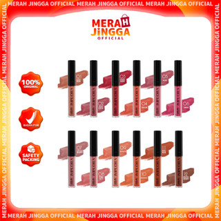 IMPLORA URBAN MATTE LIP CREAM  | Merah Jingga Official