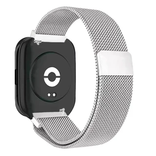 สาย Milanese สําหรับ Xiaomi Redmi Watch 5/3 Active Metal Solo Loop สายสแตนเลสสําหรับ Redmi Watch 3/3 Lite สายรัดข้อมือแม่เหล็ก