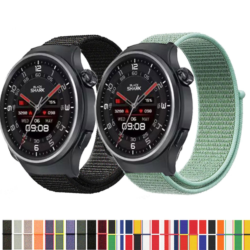 ไนลอนสายรัดสําหรับ Black Shark A3 Smartwatch Replacment สร้อยข้อมือกีฬา Watchband Correa สําหรับ Black Shark A3 นาฬิกา