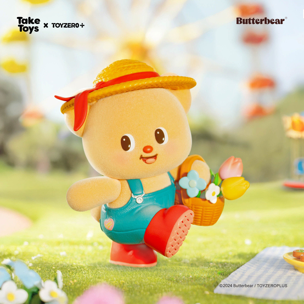 Butterbear-the Sweet Life Series funism Sweet Daily Series ตุ๊กตาตุ๊กตาอินเทรนด์น่ารัก