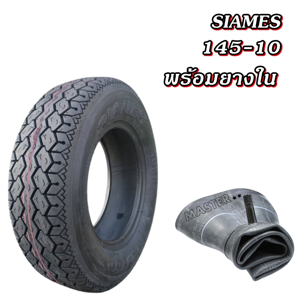 ยางรถตุ๊กๆ รถสามล้อ ยี่ห้อ SIAMES รุ่น TR12 6PR TL ขนาด 145-10 - รูปที่ 5