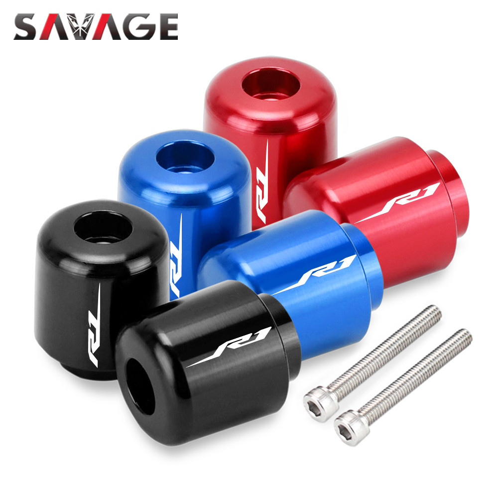 Yฝาท้ายบาร์จับสำหรับ R6ยามาฮ่า YZF R1 2006-2020 YZF 1998-2023 R1S R1M YZFR1มือจับรถมอเตอร์ไซค์จุกท้า