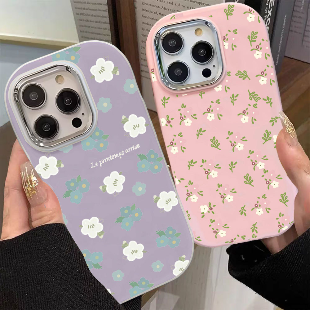 Silicon ดอกไม้เคส For Samsung Galaxy A16 5G A55 5G A54 A34 A35 A24 A22 A25 A15 A14 A12 A06 A05s A05 เคสโทรศัพท์มือถือ