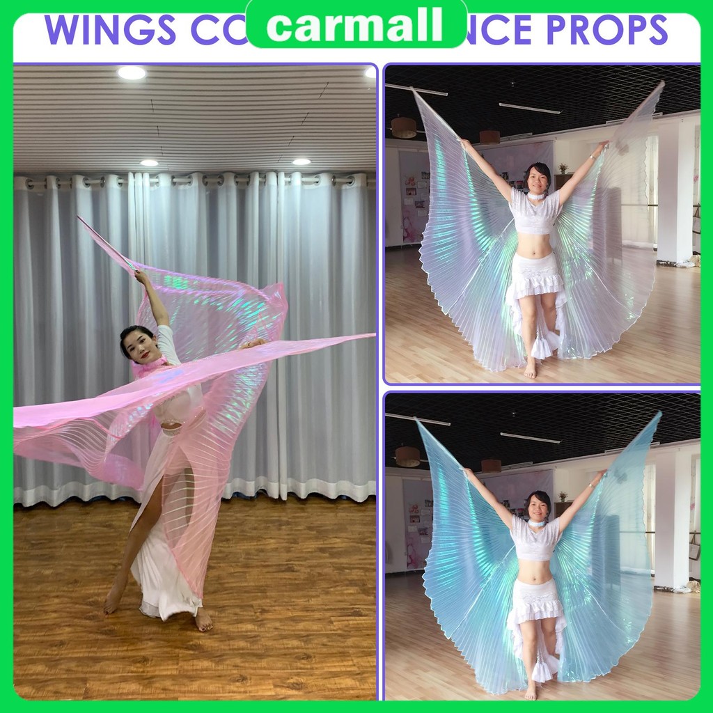 Angel Wings Big Angel Wings ผู้ใหญ่ Easy to Operate Dance Wings น้ําหนักเบา Angel Wings สําหรับนักเต