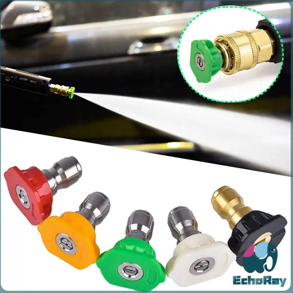 E.R หัวฉีดปืนฉีดน้ำแรงดันสูง หัวฉีดสเปรย์ Quick contact nozzle