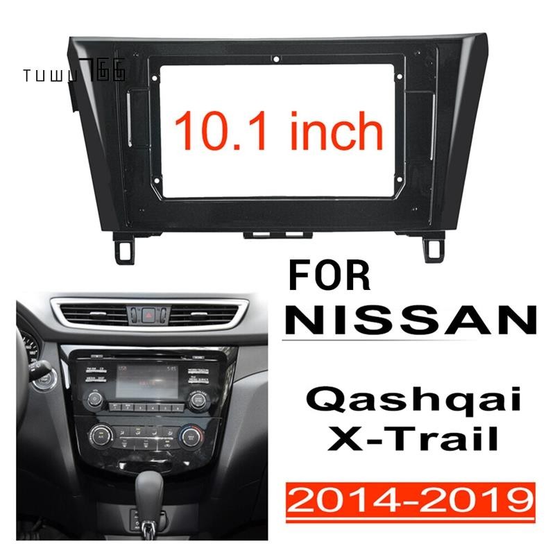 [tuwu766]2Din 10.1 นิ้วรถควบคุมวิทยุสเตอริโอแผง Dash กรอบสําหรับ 2014-2019 Fascia Dash กรอบ