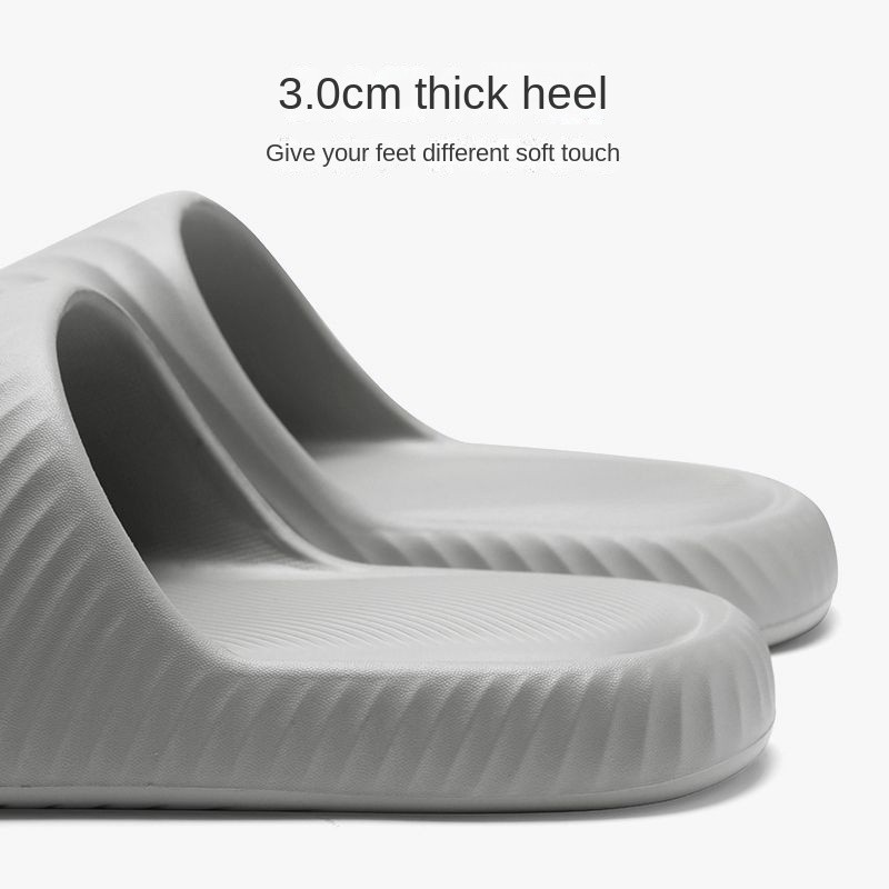 คุณภาพสูงextremely Simpleรองเท้าแตะในร่มUnisex EVAหนาSoled Shit-Steppingโรงแรมเฉพาะรองเท้าแตะAnti-Slip ราคา ถูกที่สุด ดีลบีเคเค แกลเลอรีภาพที่ 4