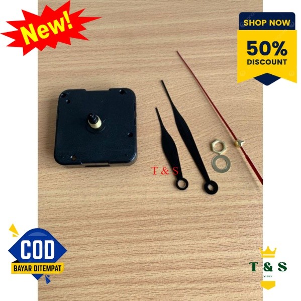 MESIN Original 12888 Quartz Wall Clock Movement ครบจบ