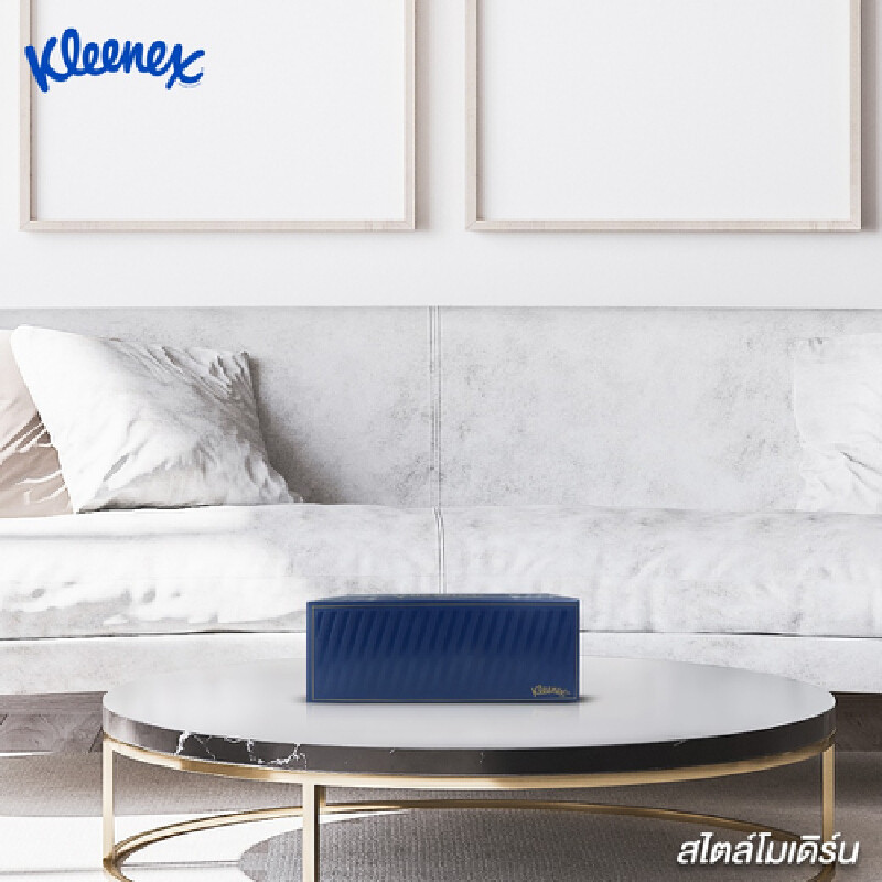 Kleenex กระดาษเช็ดหน้า BE U (แพ็ค3กล่อง)