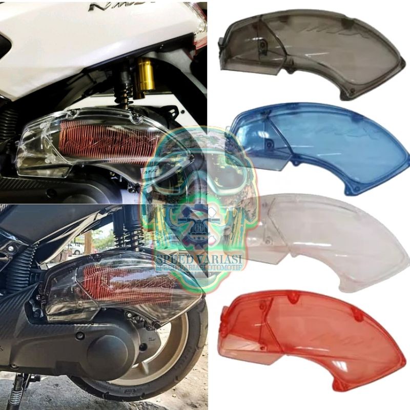 ฝาครอบกรองแบบใสสําหรับ Nmax Old MV88