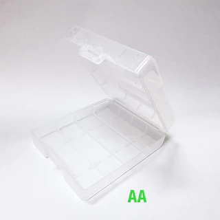 Yonii กล่องเก็บของ AA/18650 และ AAA กล่องใส่ของ ใส่ถ่าน AA/AAA 4 ก้อน ที่เก็บของ ถ่าน aa aaa battery box