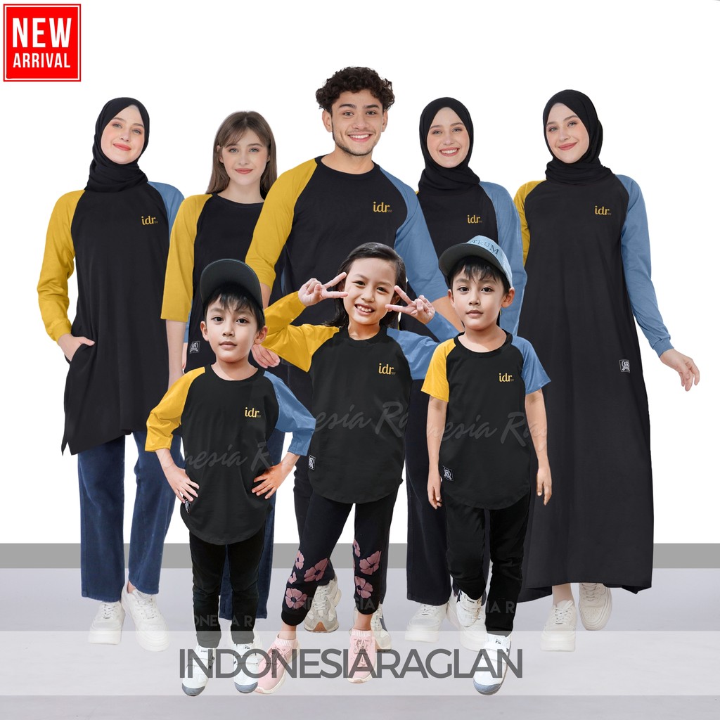Indonesia Raglan Color HTC 02 Family Set Family, Couple, All Models to Oversize