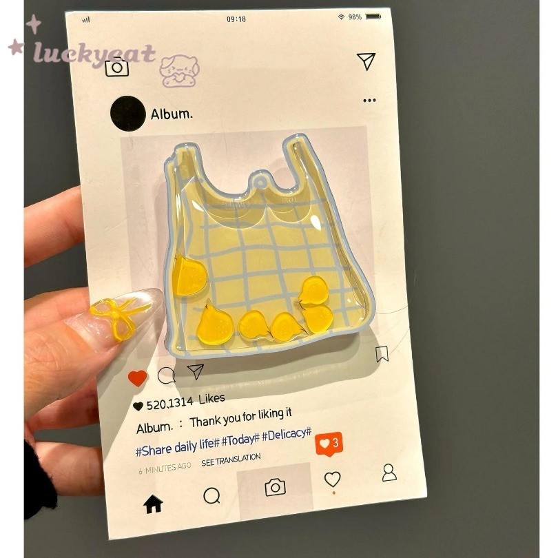 Iphone 16 15 14 13 12 11 Pro Max 16E X Xr Xs Max 7 8 Plus SE2020 เคสโทรศัพท์สดน่ารักกระเป๋าผลไม้ + Stand Clear Soft Back Cover - รูปที่ 4