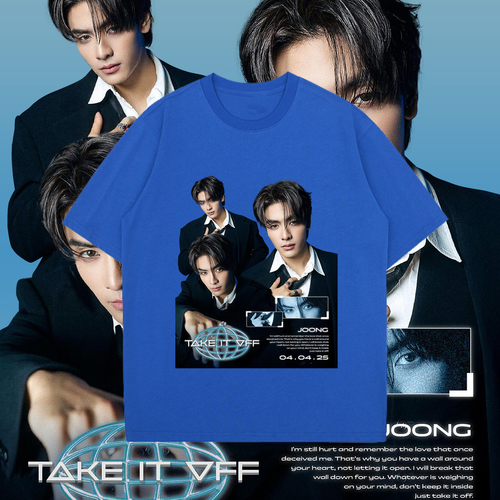 JASPER เสื้อยืด TAKE IT OFF -JASPER 2025 T-SHIRT เสื้อยืดผ้าฝ้ายแบบใหม่ UNISEX t-shirt