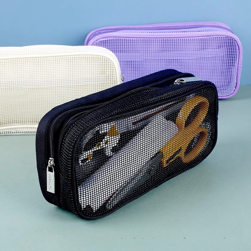 Kokuyo Black Pencil Case Collection กล่องดินสอแบบเรียบง่าย ทนทานต่อสิ่งสกปรก - รูปที่ 5