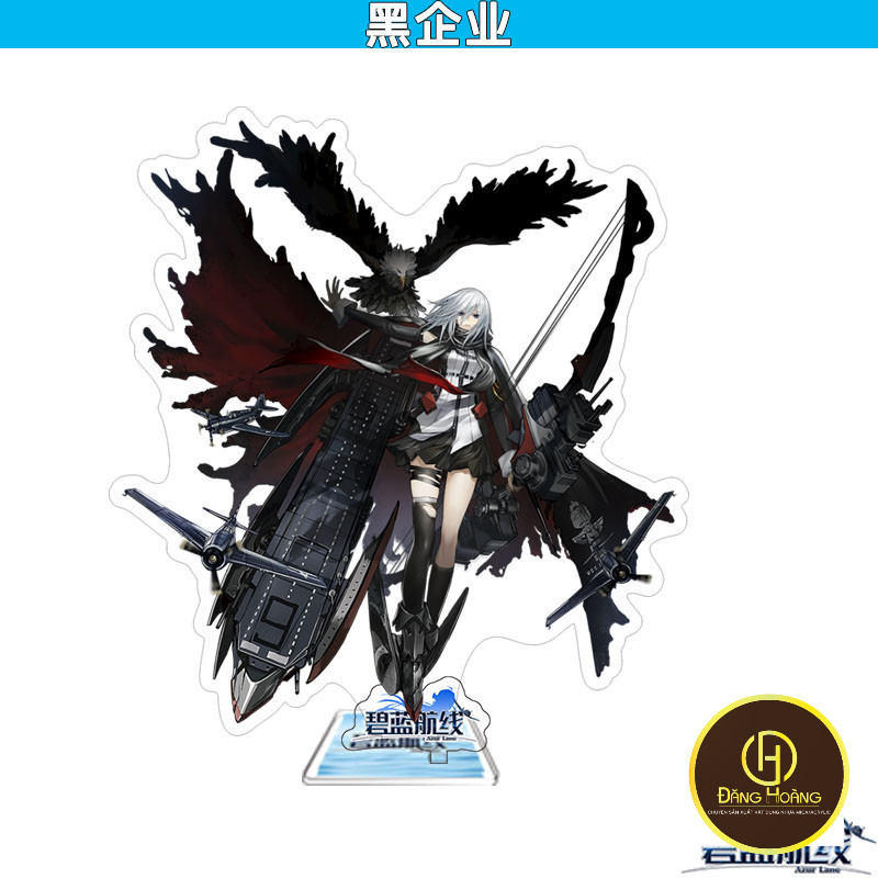 พวงกุญแจ เกมโมเดล Standee Azur Lane ตัวละคร Enterprise Ibuki การศึกษาและการตกแต่งโต๊ะทํางาน - มหาวิท