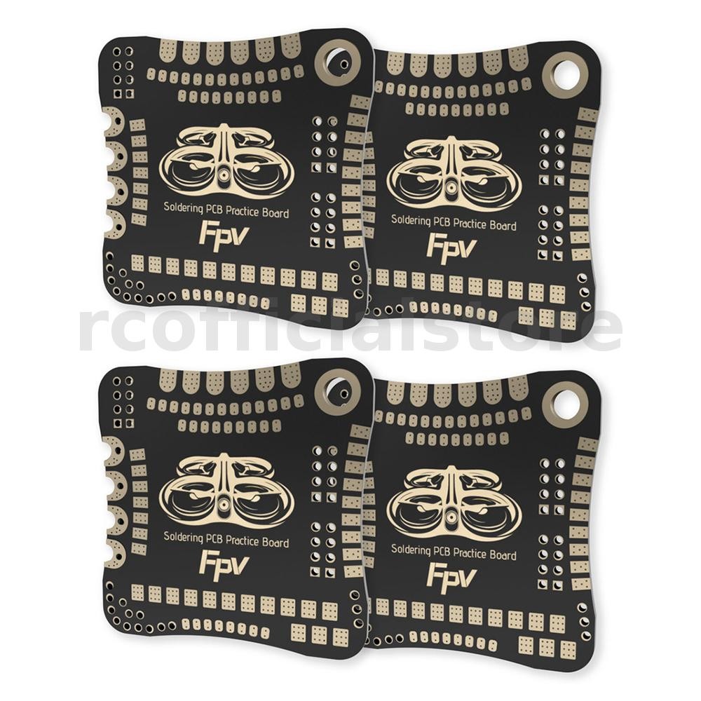 Speedybee 4 ชิ้น FPV Soldering Practice Board สําหรับ FPV RC Racing Drones