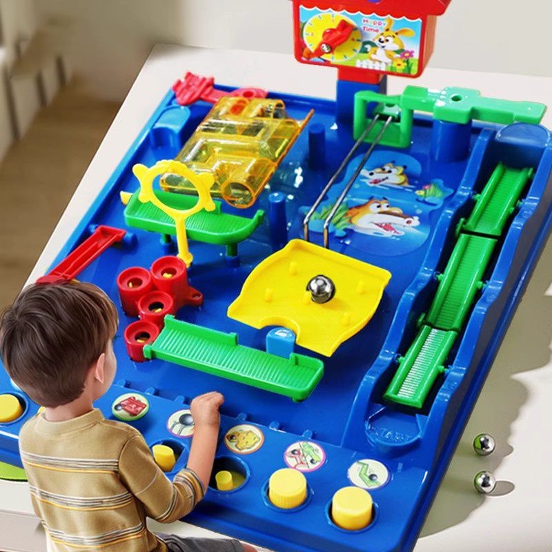 ของเล่นการศึกษาสำหรับเด็ก เกมม้วนหินอ่อนผจญภัยในป่าสำหรับเด็กชายอายุ 5 ถึง 12 ปี เกมม้วนหินอ่อนสำหรับเด็กอายุ 6 ถึง 8 ปี