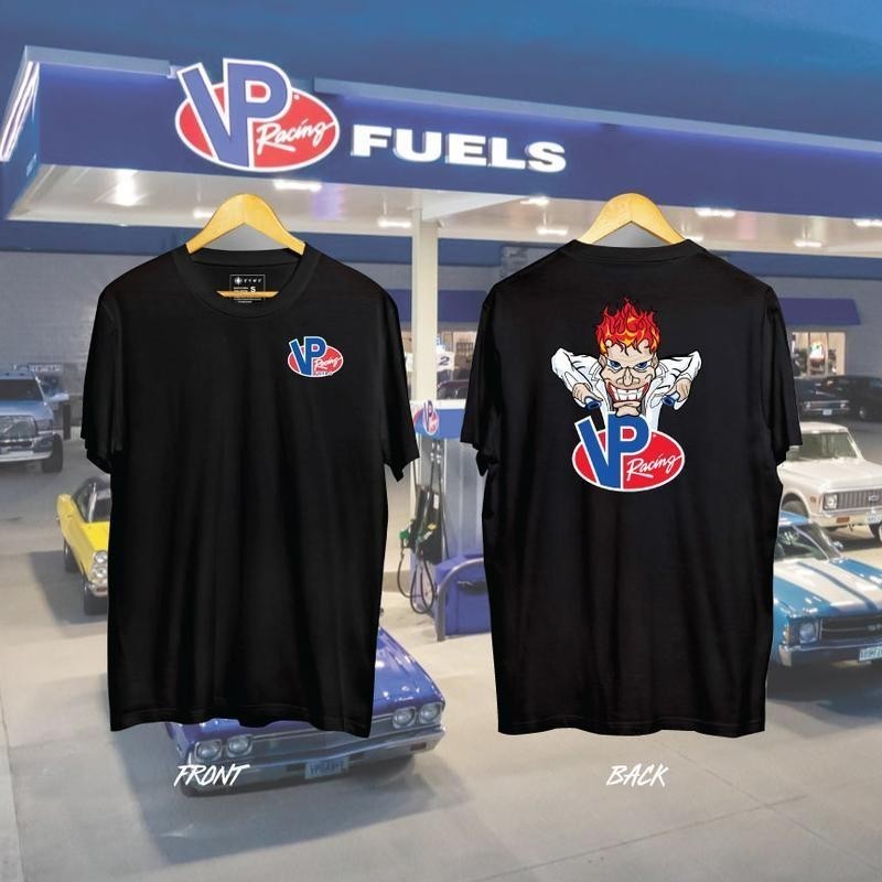เสื้อยืดผ้าฝ้าย VP RACING OIL ผู้ใหญ่ Kualiti Premium / VP RACING OIL