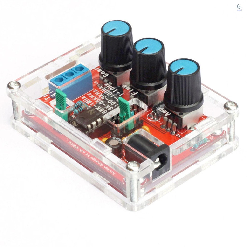 XR2206 เครื่องกําเนิดสัญญาณฟังก์ชั่นความแม่นยําสูง Sine/สามเหลี่ยม/เอาต์พุตสี่เหลี่ยม 1Hz-1MHz ความถ