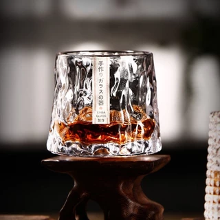 แก้วคอกเทล 160ML แก้วล้มลุก The Rock แก้วดื่มเครื่องดื่ม ขนาดเล็กพกพาง่าย ทนทานใช้งานยาวนาน COD