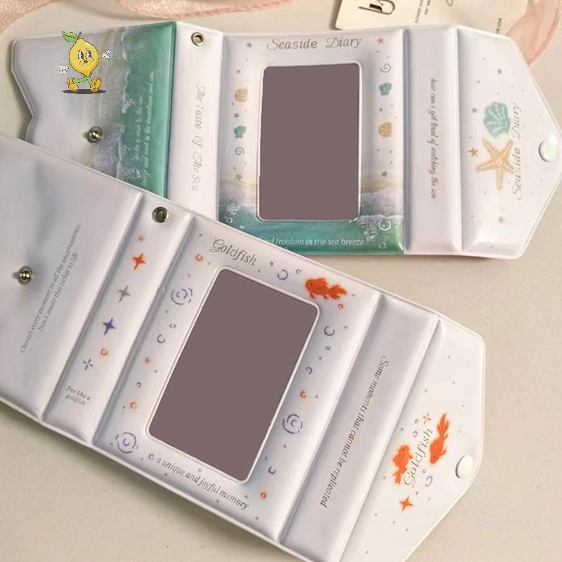 [mozh] อัลบั้มภาพน่ารัก 3 นิ้วผู้ถือบัตรภาพ Idol Card Binder คอลเลกชันหนังสือ 36 Pocket Book อัลบั้ม Photocard Storage Case [TH]