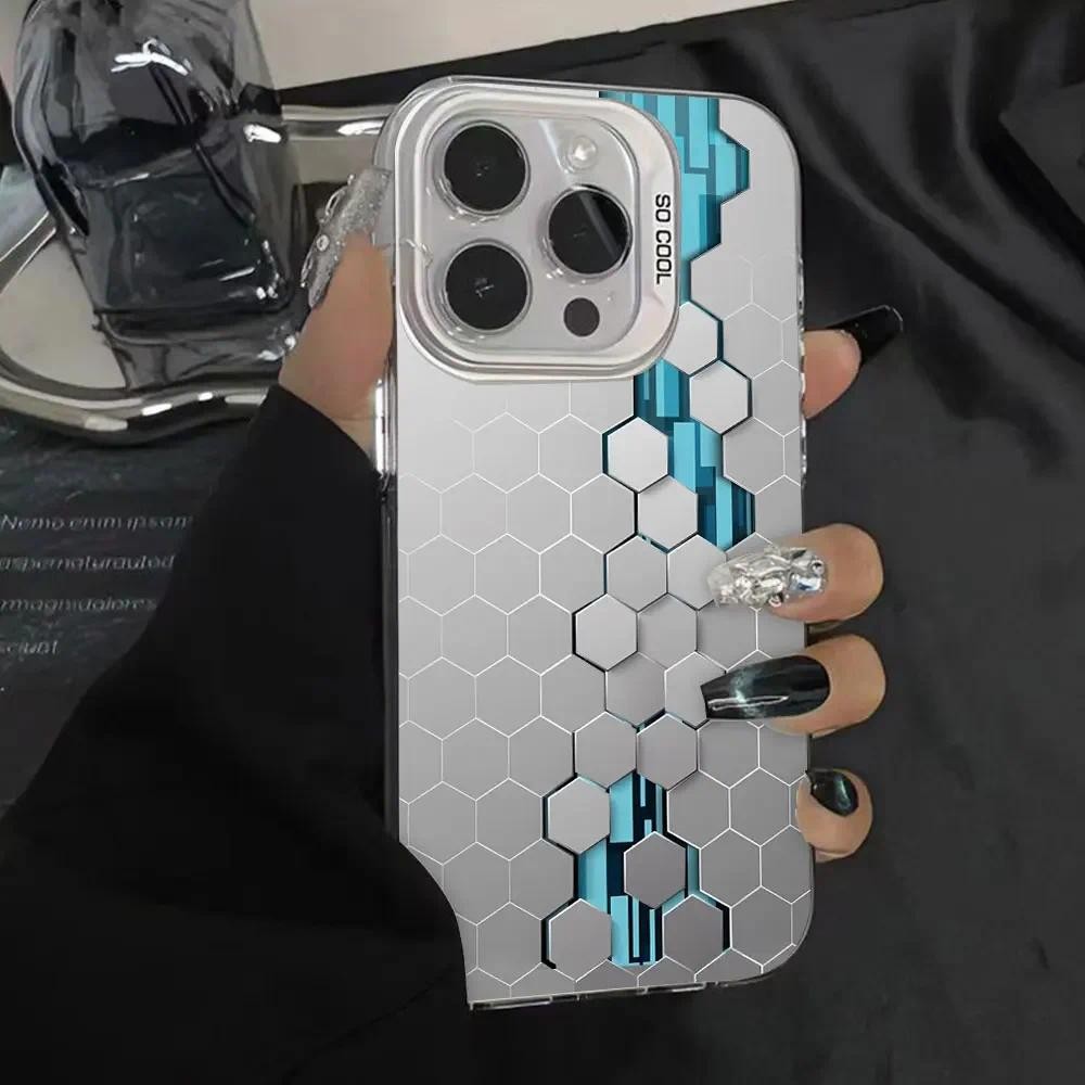 แนวโน้มเรขาคณิตสําหรับ Tecno Camon 40 Pro 4G 5G Camon 40 ซิลิโคนกันกระแทกกันชนสําหรับ Techno Camon 4