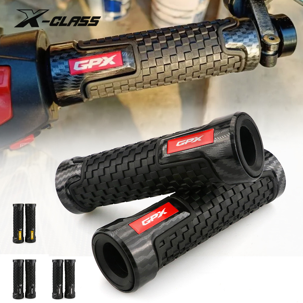 Hand Grips สําหรับ GPX Demon 150GR GR200R Drone 150 Tuscany150 รถจักรยานยนต์ Handle Bar เจลยาง