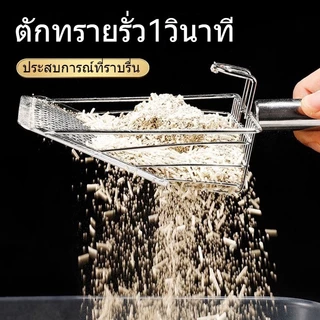 QQ PET ตักทรายแมว ที่ตักทราย พลั่วขี้แมว พลั่วอุจจาระสัตว์เลี้ยง โลหะสแตนเลส ตะขอแบบพกพา ตะปุ่มตะป่ํา