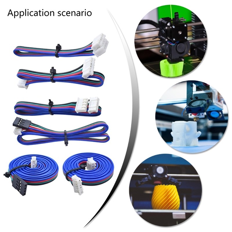 Camp XH2 54 Terminal Stepper Motor Extension Cable 4 Pin ถึง 6 Pin สําหรับการเชื่อมต่อเครื่องพิมพ์ 3