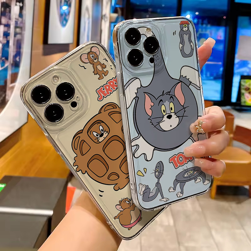 Hot T-Tom และ J-Jerry การ์ตูนเคสโทรศัพท์สําหรับ Huawei Honor 200 100 90 80 X60 X9 X9c X9b X9a Magic 