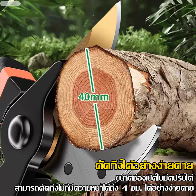 กรรไกรตัดแต่งกิ่ง กรรไกรตัดกิ่งไม้ กรรไกรตัดหญ้า SK5 แต่งสวน กรรไกรตัดกิ่ง อุปกรณ์ทำสวน ลดแรงกด น้ำหนักเบา - รูปที่ 2