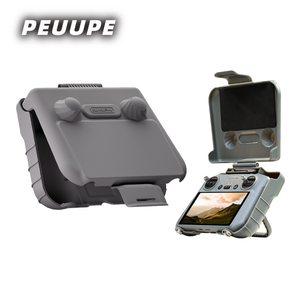 กล่องเก็บของสําหรับบังแดดของรีโมทคอนโทรล DJI RC2/1 เข้ากันได้กับอุปกรณ์เสริมฝาครอบป้องกัน AIR 3S/3 Avata 360/Mini 4 Pro