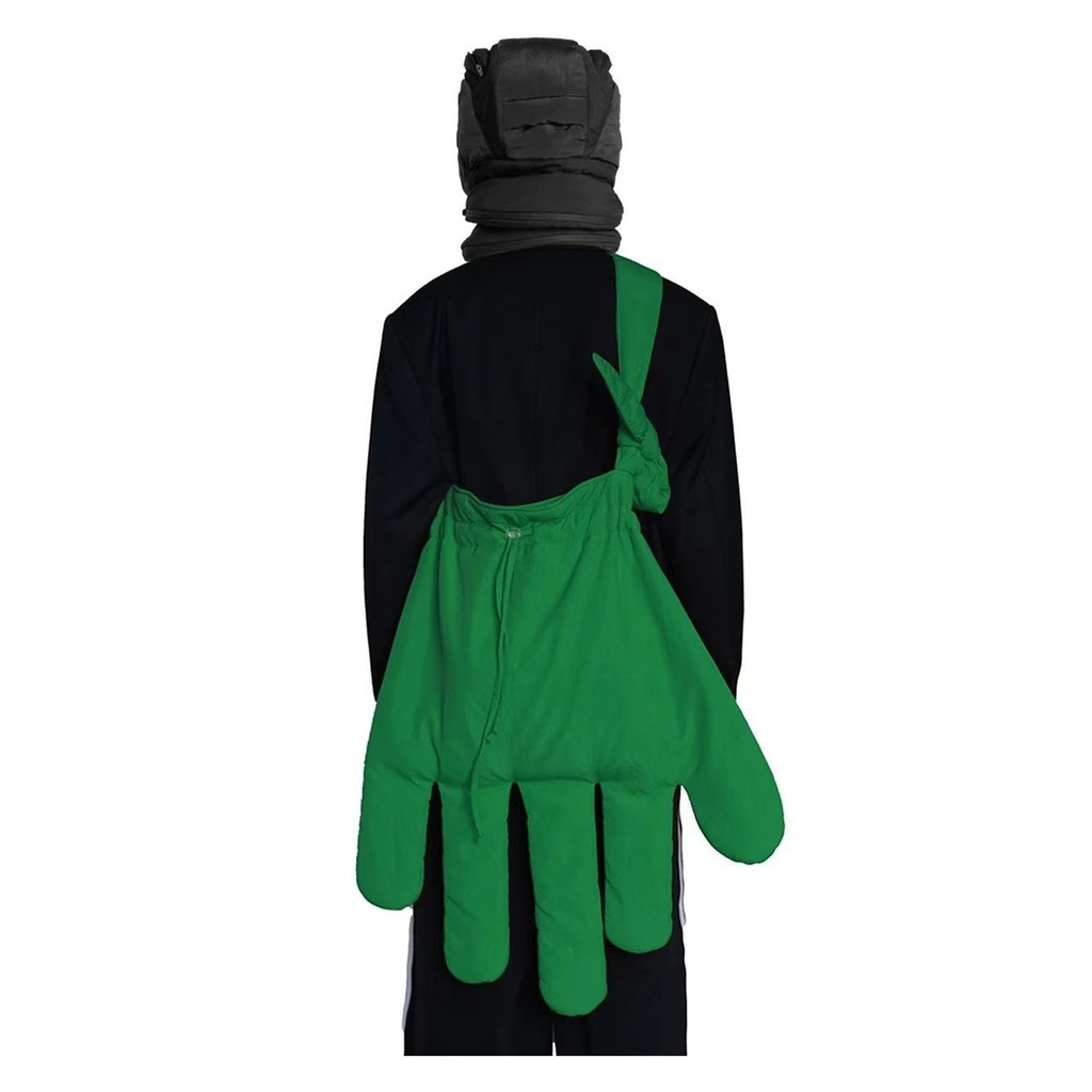 คลังสินค้าพร้อม LIJUNWANG Old Style Reprint Nylon Tooling Big Gloves Messenger Bag Shoulder Bag Tote Bag