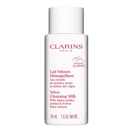 Clarins Velvet Cleansing Milk 50ml สำหรับผิวอ่อนโยน