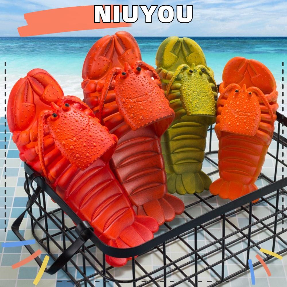 Niuyou รองเท้าแตะกุ้งก้ามกราม, รองเท้าแตะชายหาดที่สะดวกสบาย EVA, การออกแบบกุ้งก้ามกรามรองเท้าเดินสบายผู้หญิง
