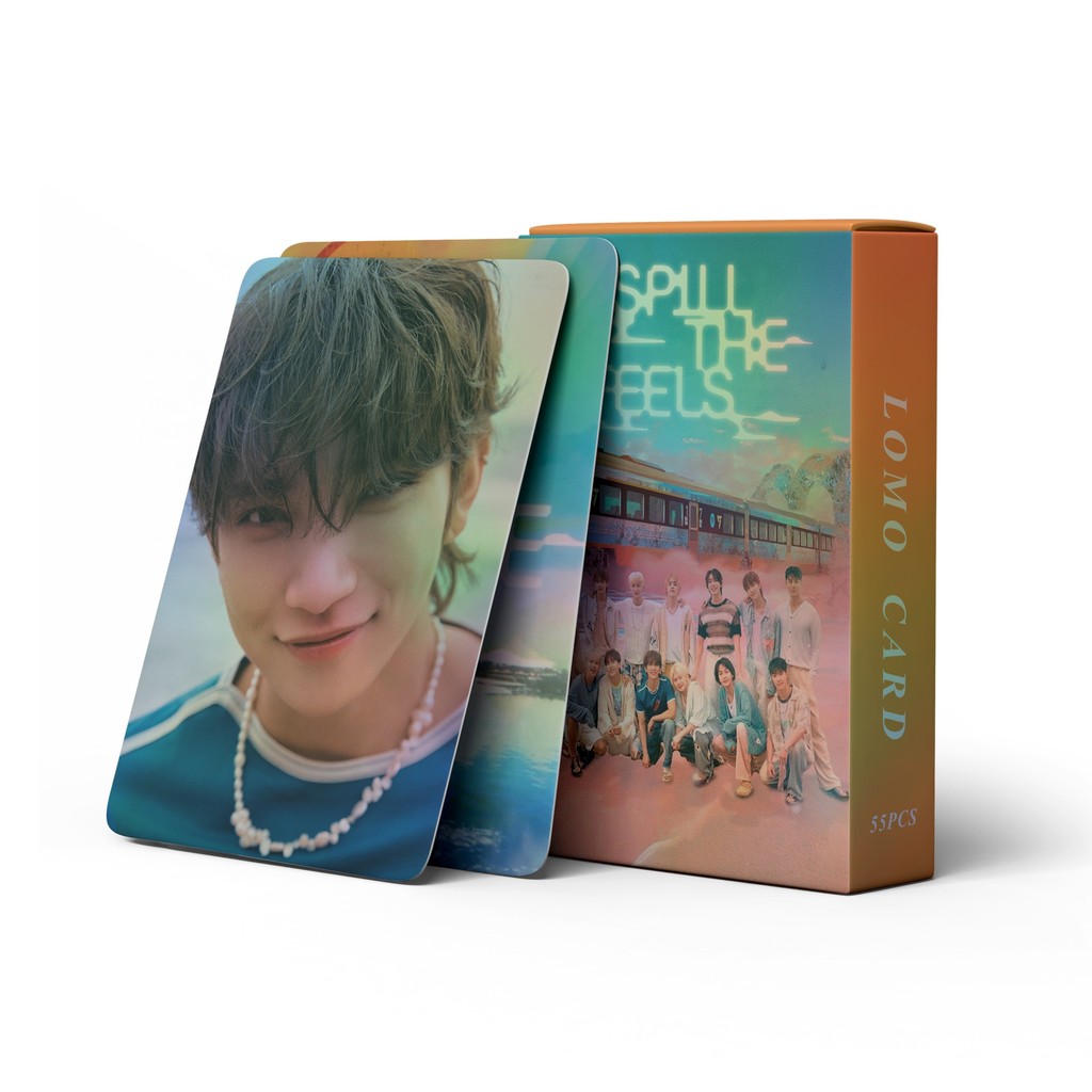 50-124pcs SEVENTEEN Holographic Laser การ์ด LOMO SPILL THE FEELS Joshua S.Coups Hoshi Mingyu JEONGHAN JUN The8 WONWOO Photocards WOO