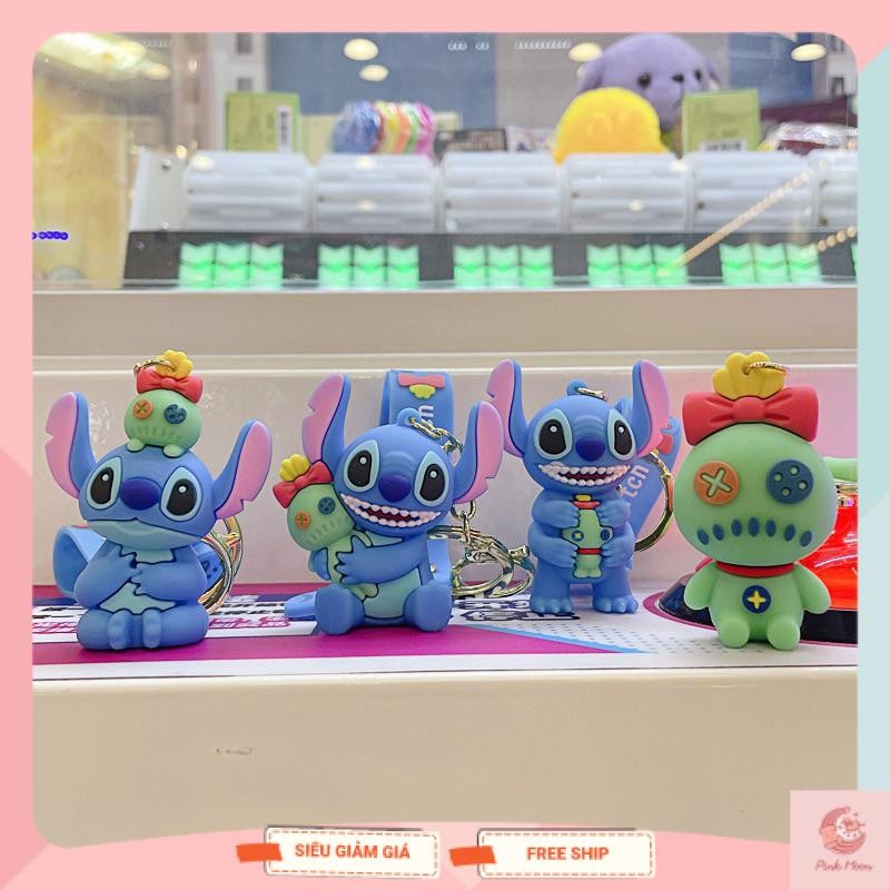 พวงกุญแจ Stitch & Scrump พวงกุญแจ Stitch น่ารักและตลก