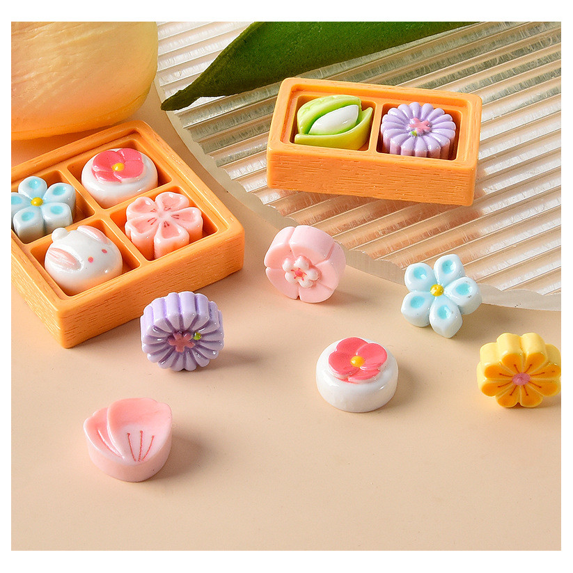 อุปกรณ์เสริมสำหรับบ้านตุ๊กตา ตกแต่งโต๊ะ ของเล่นขนาดเล็ก โฮมเมด DIY เครื่องประดับผม, กรณีโทรศัพท์ ฯลฯ - รูปที่ 5