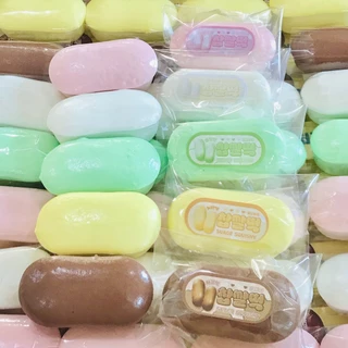 สกุชชี่น้ําตาล แท่งขนมปังสีมาการอง สกุชชี่ที่เพิ่มขึ้นช้า